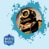 When was the first scuba diving suit made?